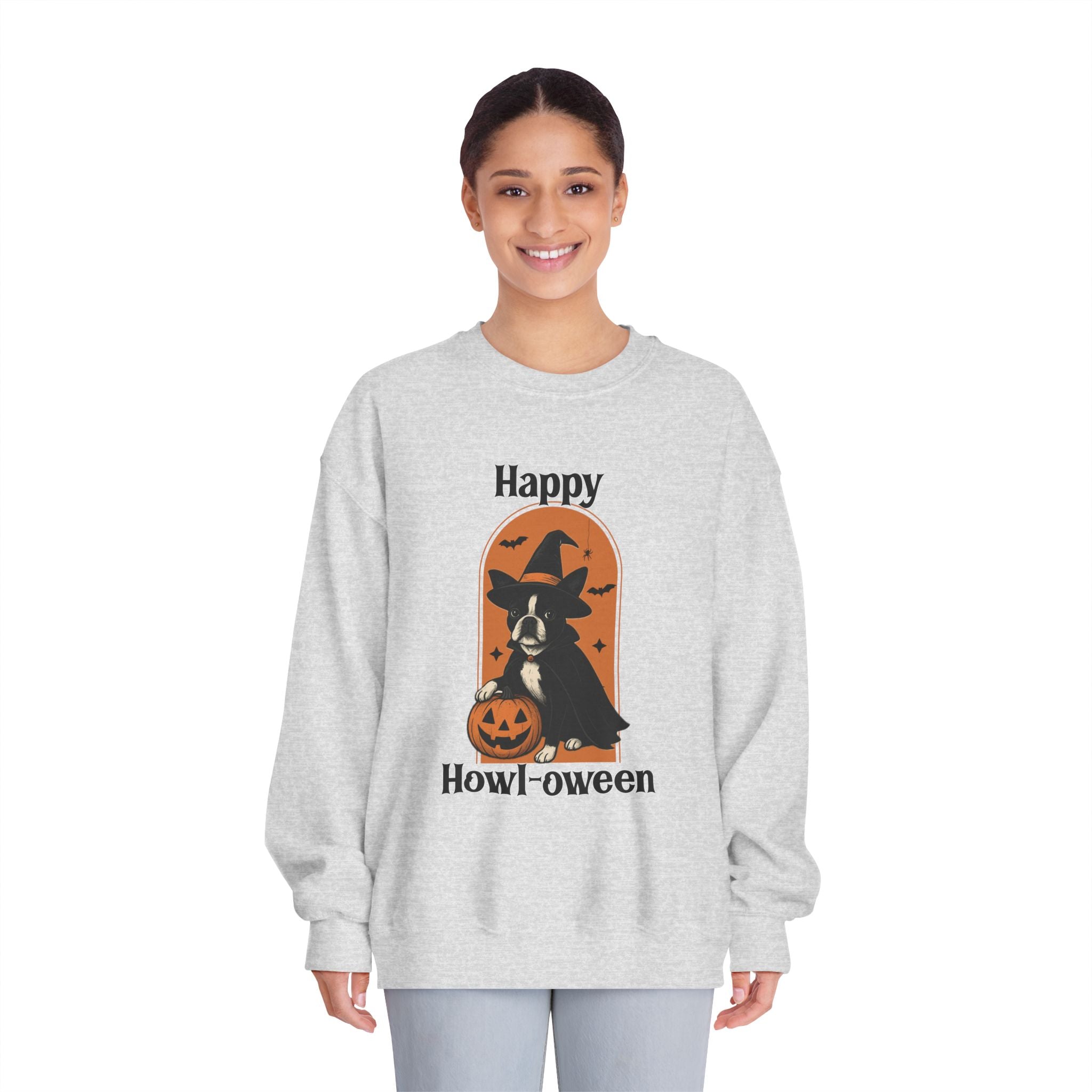 Happy Howl-Oween (Halloween Sweatshirt For Dog Lovers)