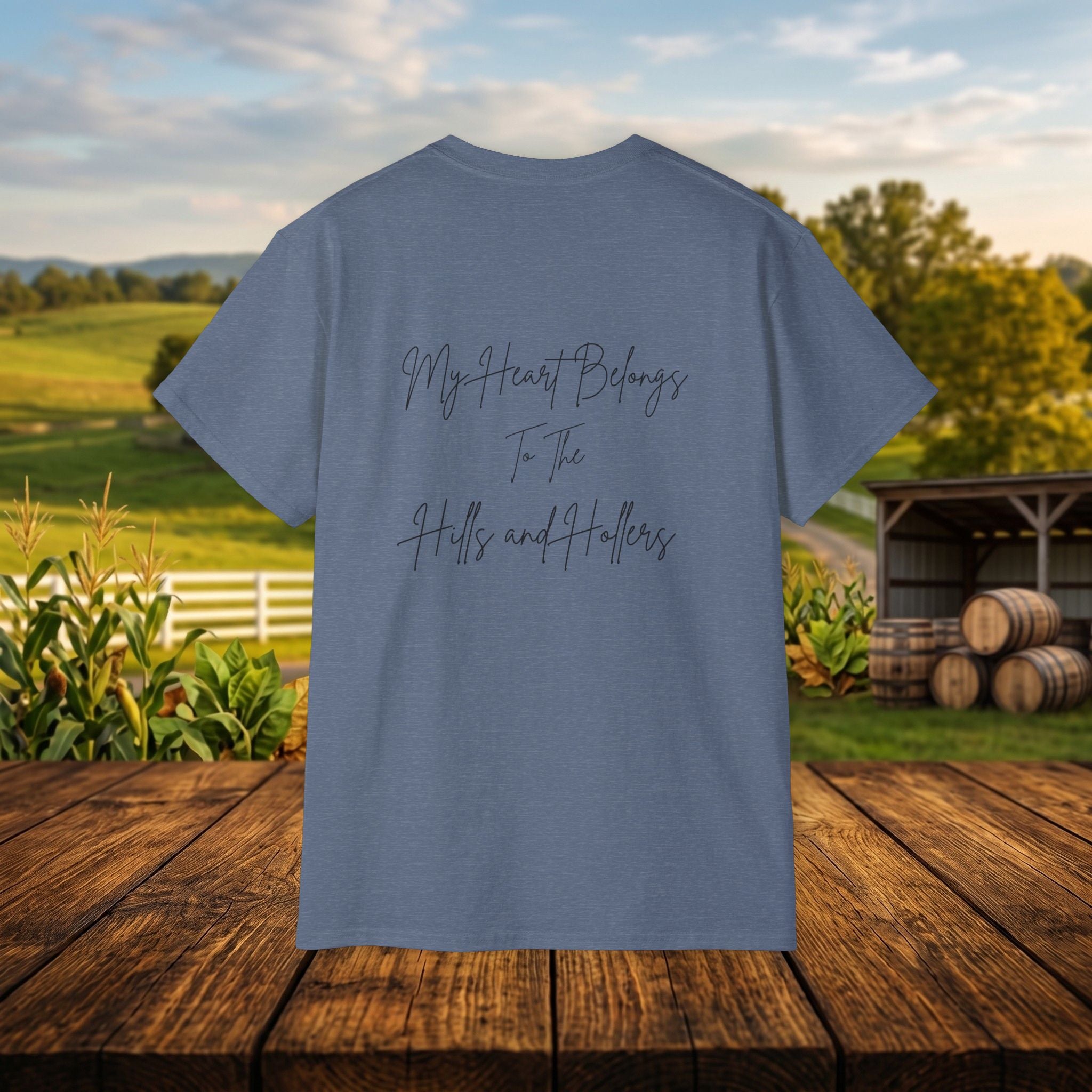 My Heart Belongs to the Hills and Hollers | Kentucky T-Shirt