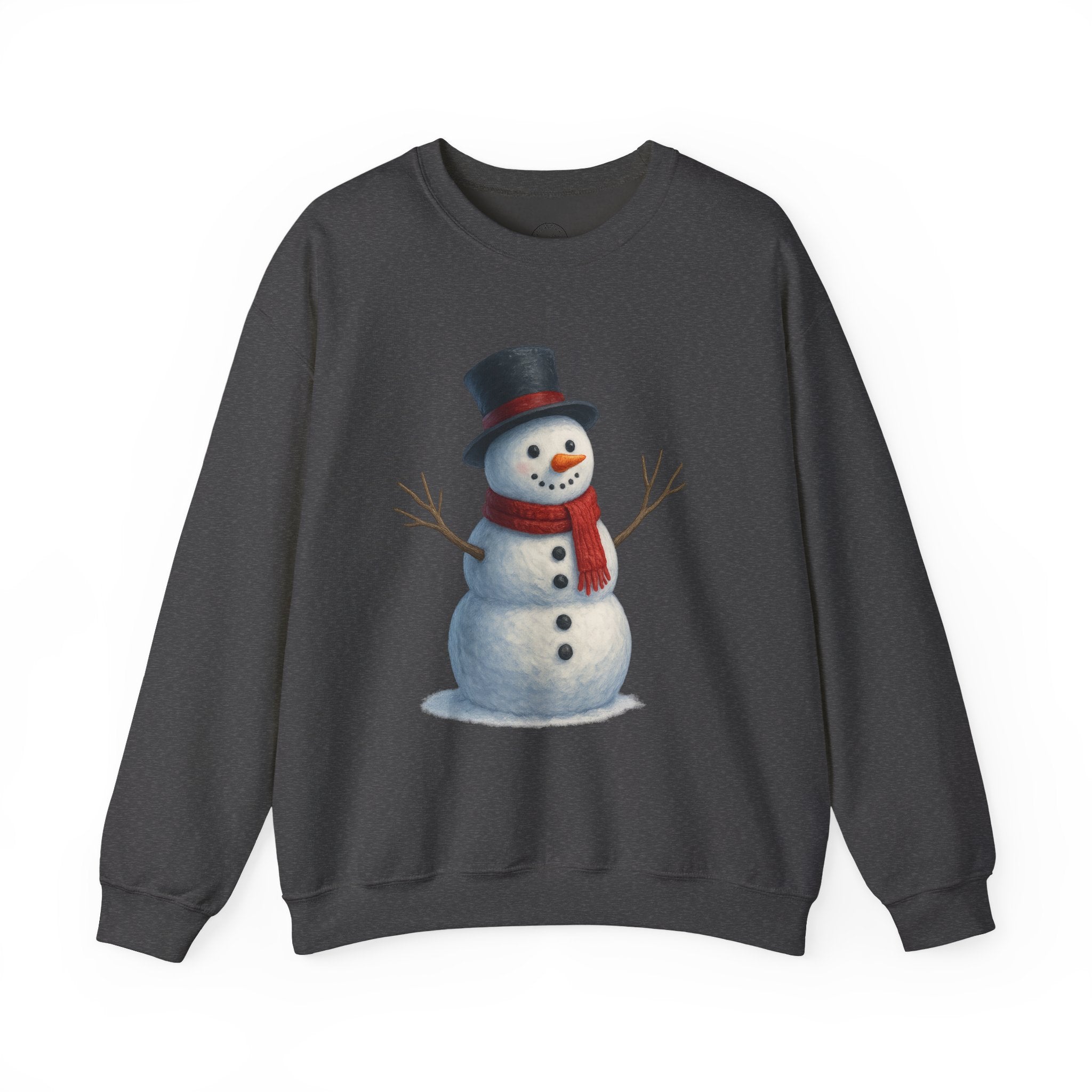 Classic Snowman Christmas Sweatshirt – Cozy Winter Holiday Pullover