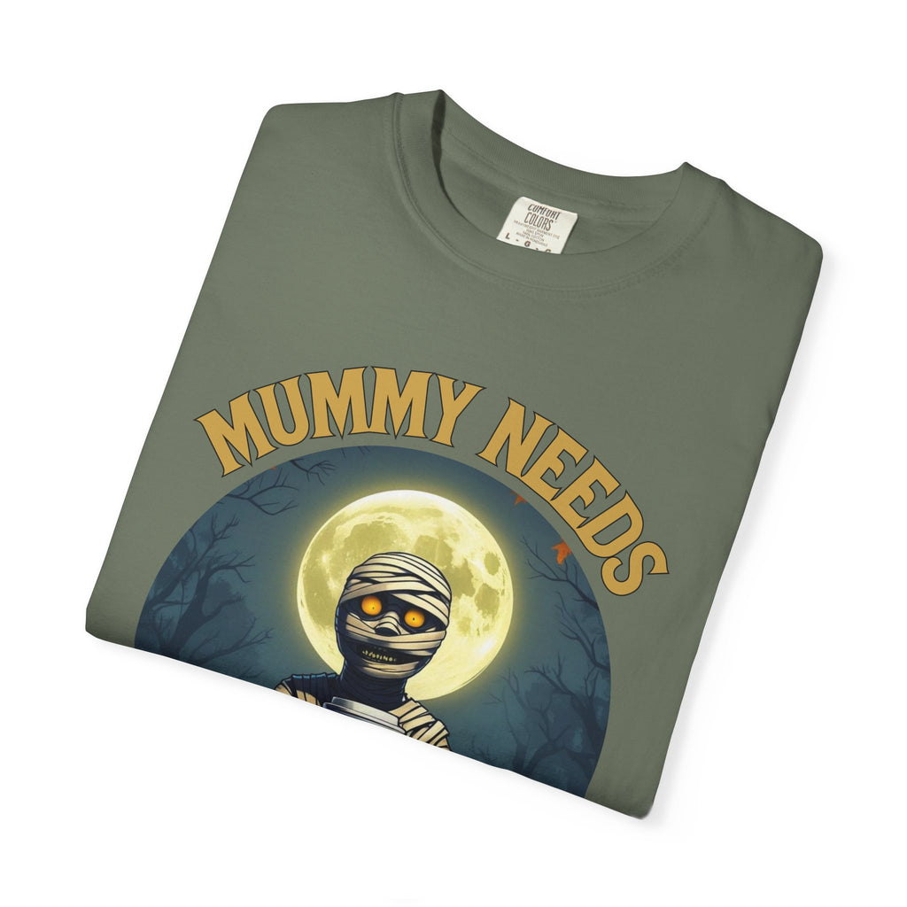 Mummy Needs Pumpkin Spice Halloween T-Shirt