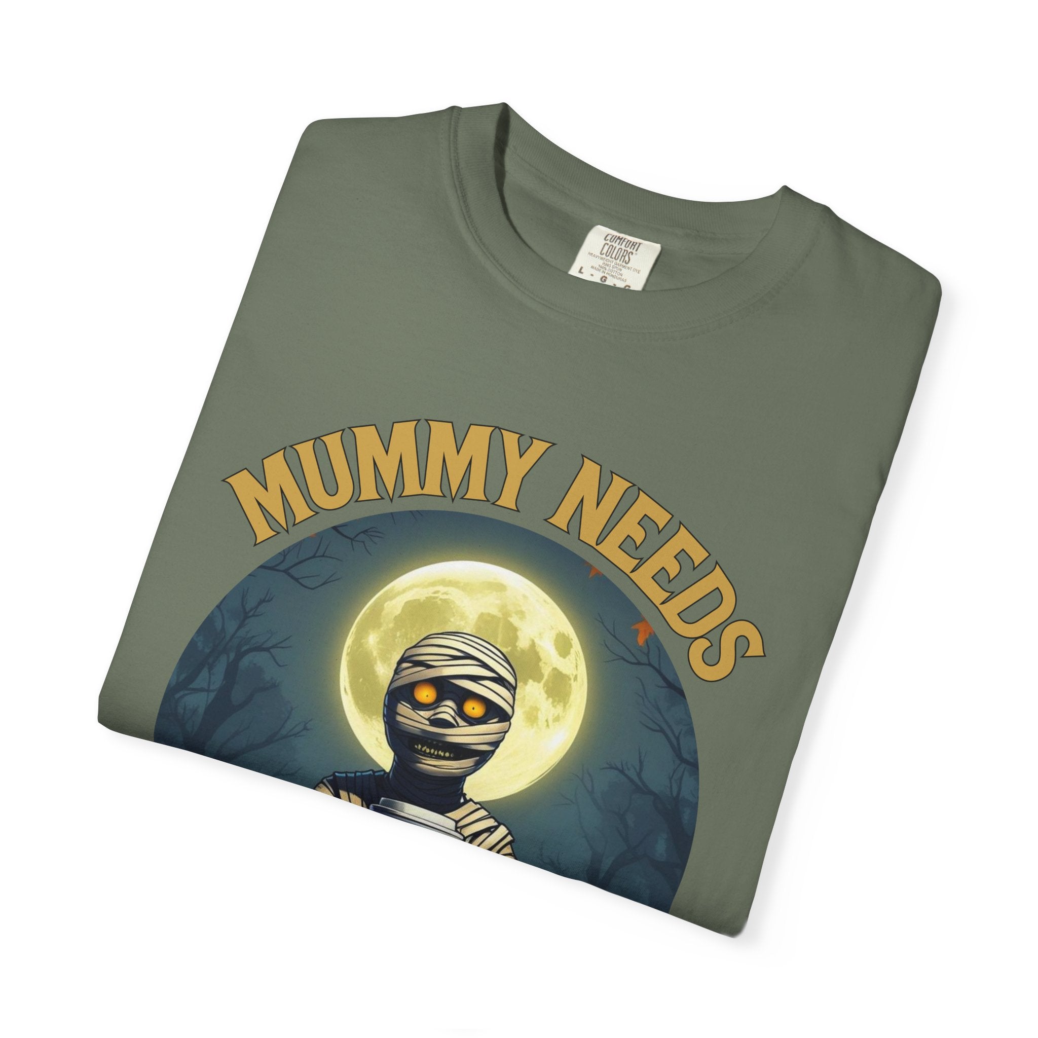 Mummy Needs Pumpkin Spice Halloween T-Shirt