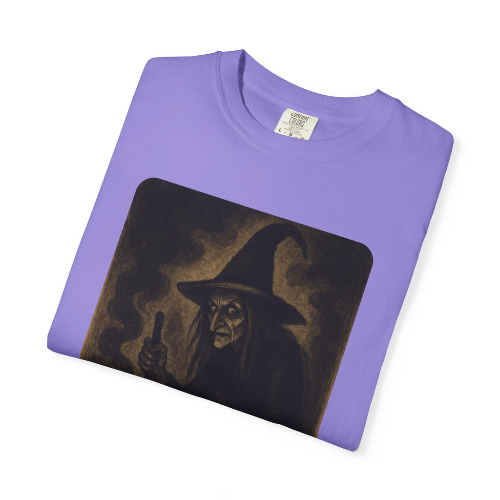 Vintage Witch Brewing Cauldron Halloween Shirt