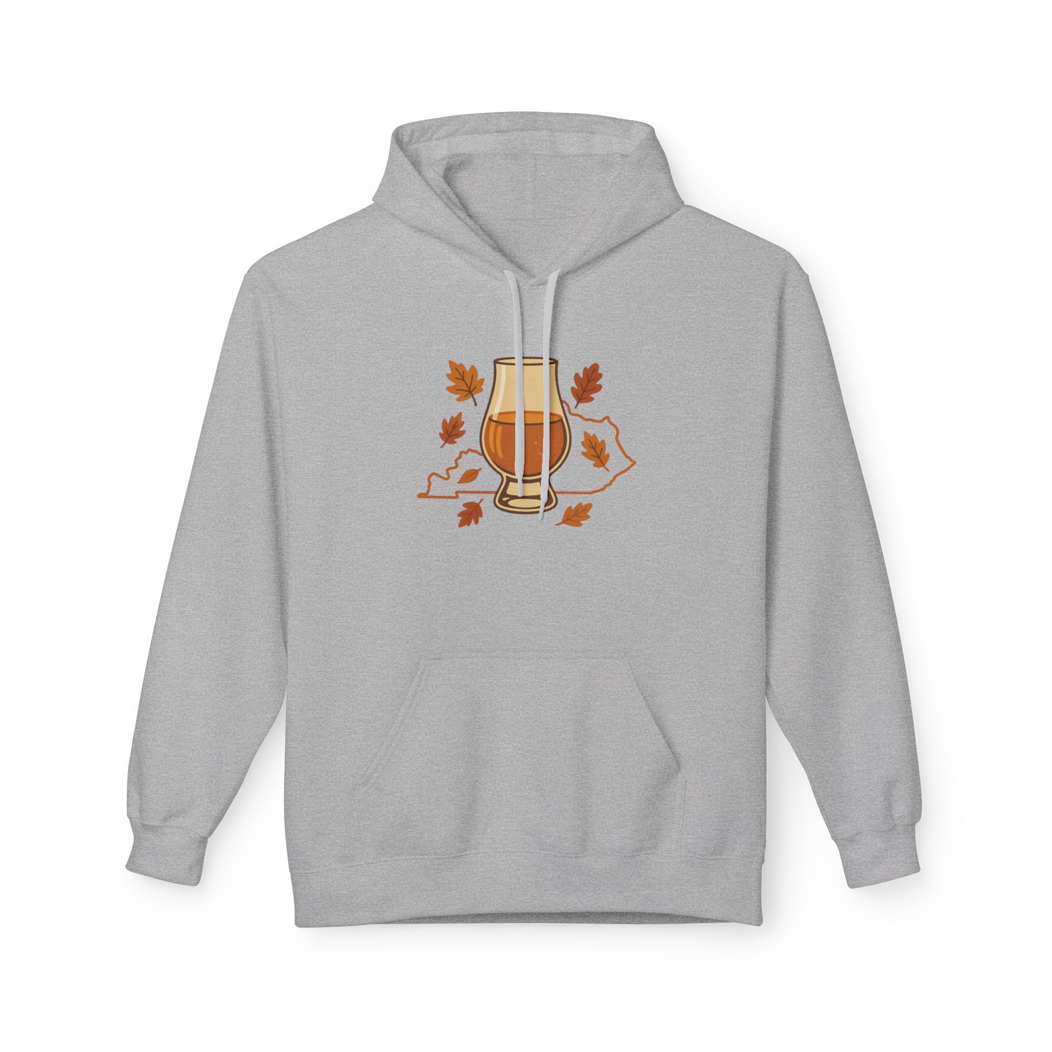 Kentucky Bourbon & Autumn Leaves Sweatshirt