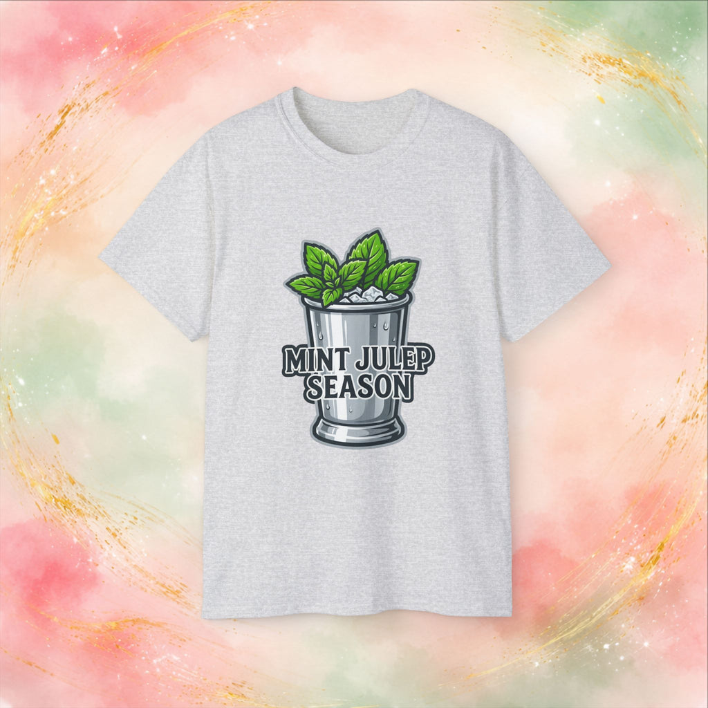 Mint Julep Season T-Shirt | Derby Drink Shirt | Kentucky Horse Racing Graphic Tee