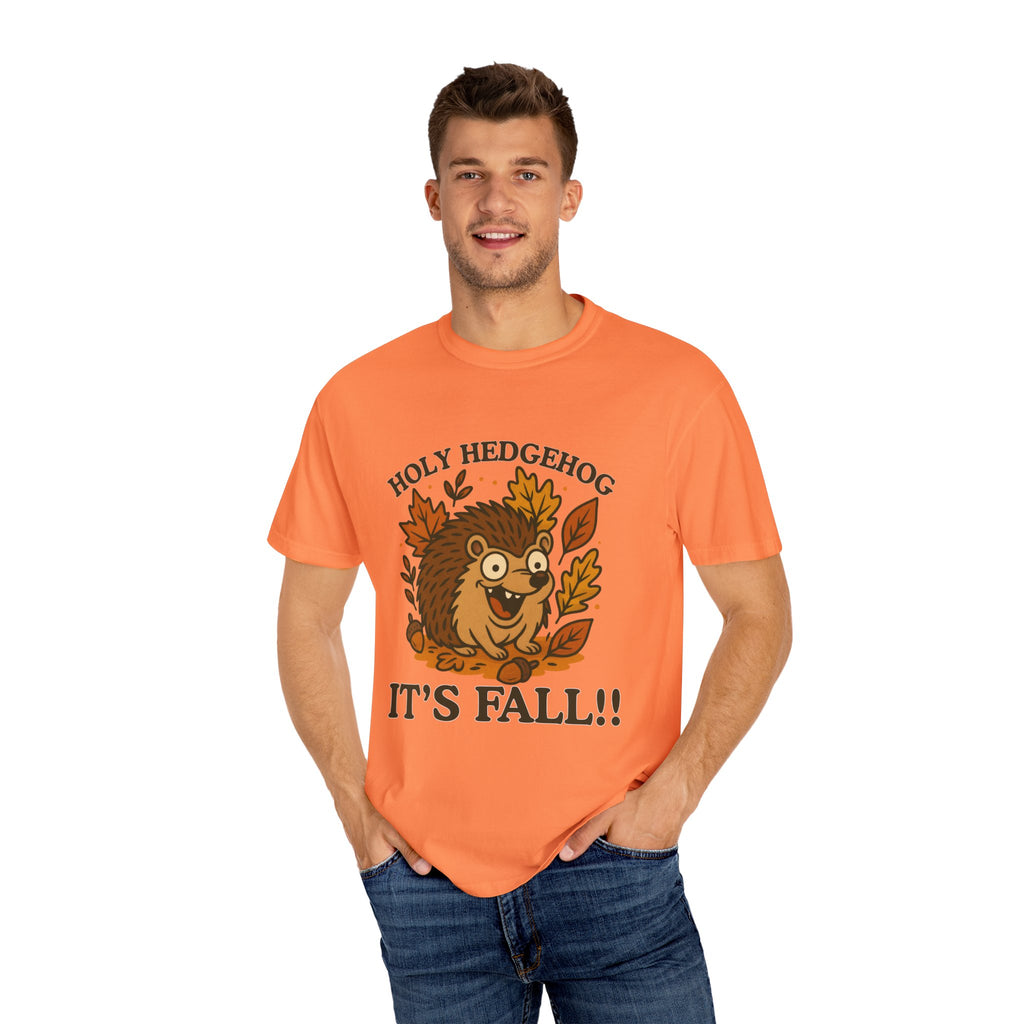 Holy Hedgehog It’s Fall – Funny Autumn Hedgehog Shirt