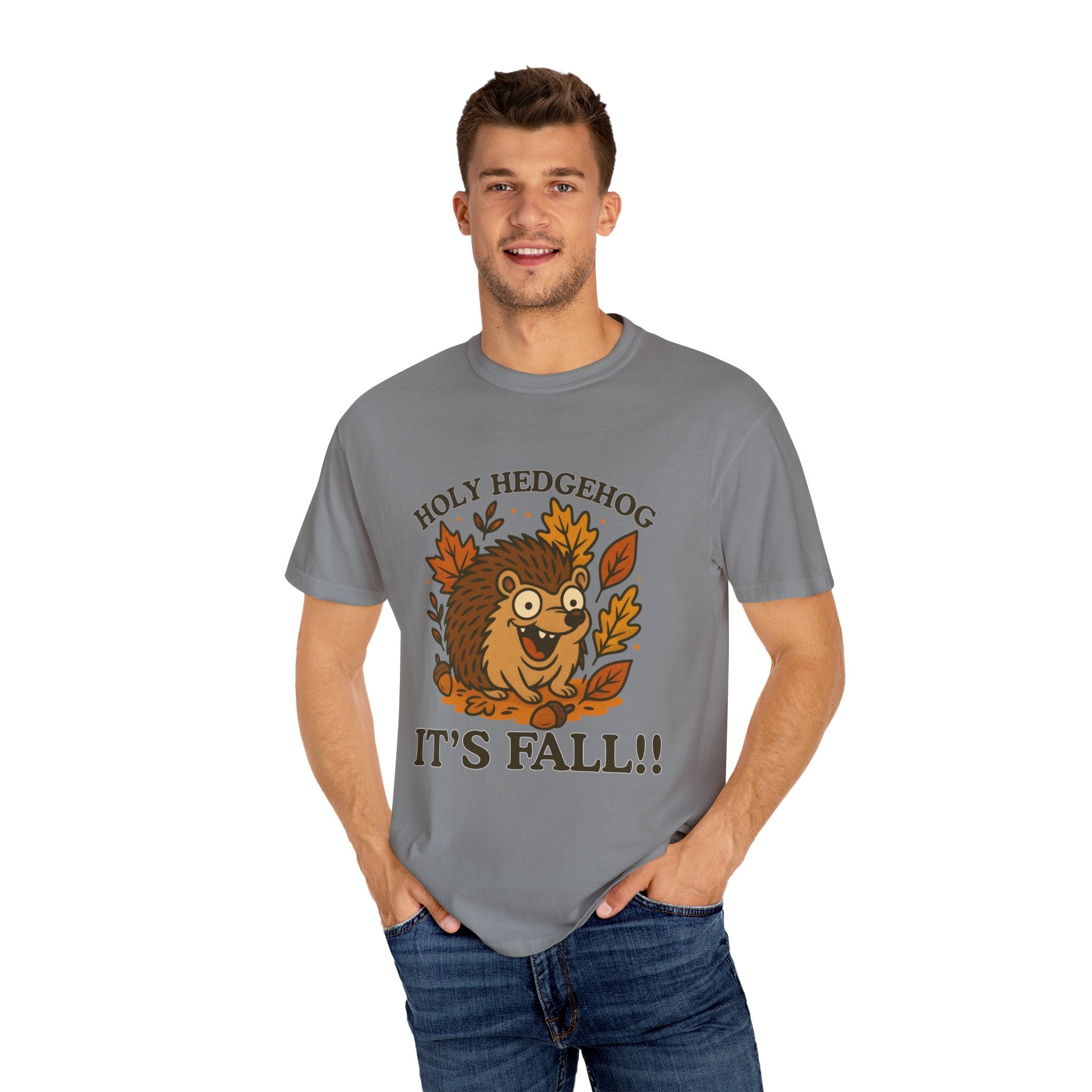 Holy Hedgehog It’s Fall – Funny Autumn Hedgehog Shirt