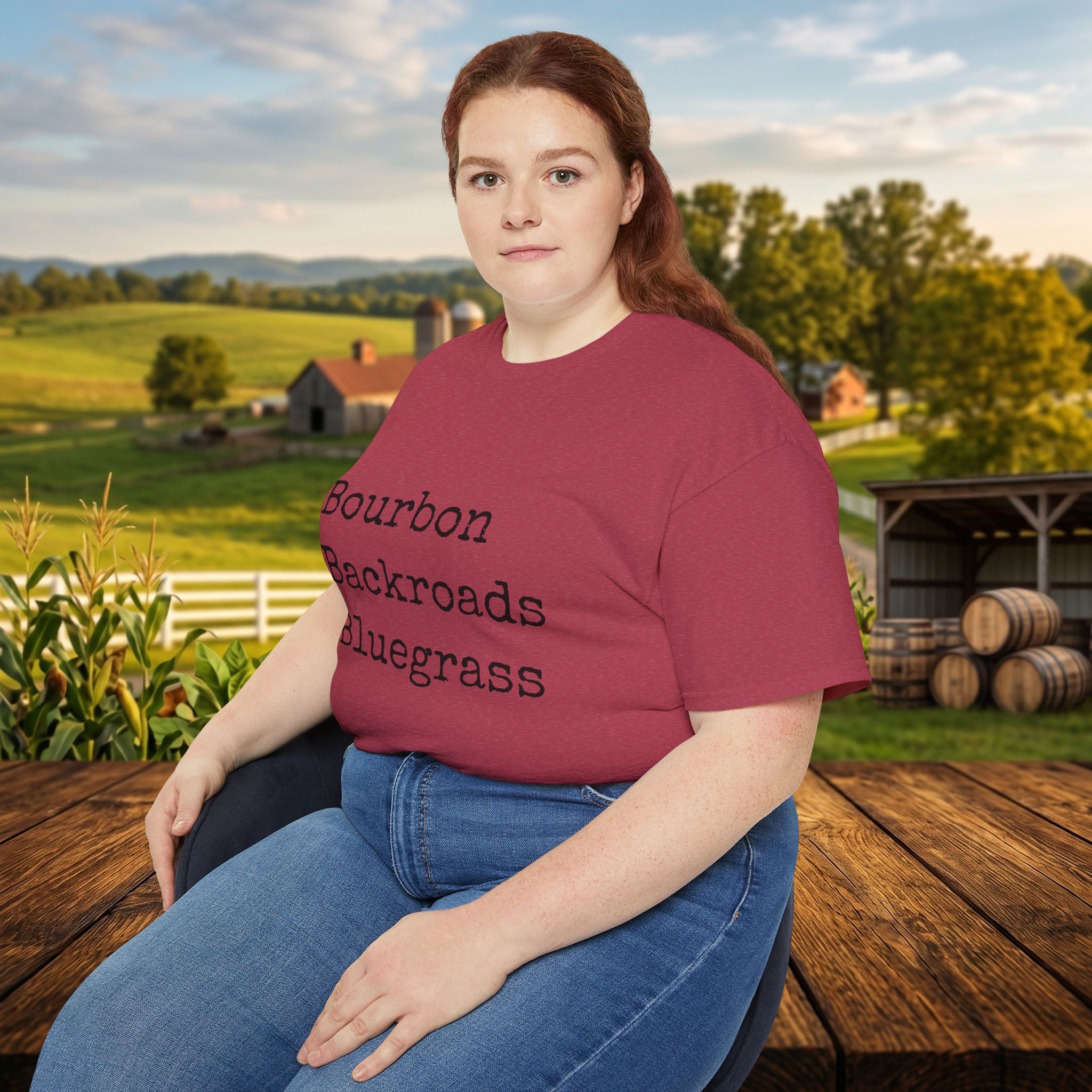 Bourbon Backroads Bluegrass Kentucky T-Shirt | Southern Comfort Graphic Tee