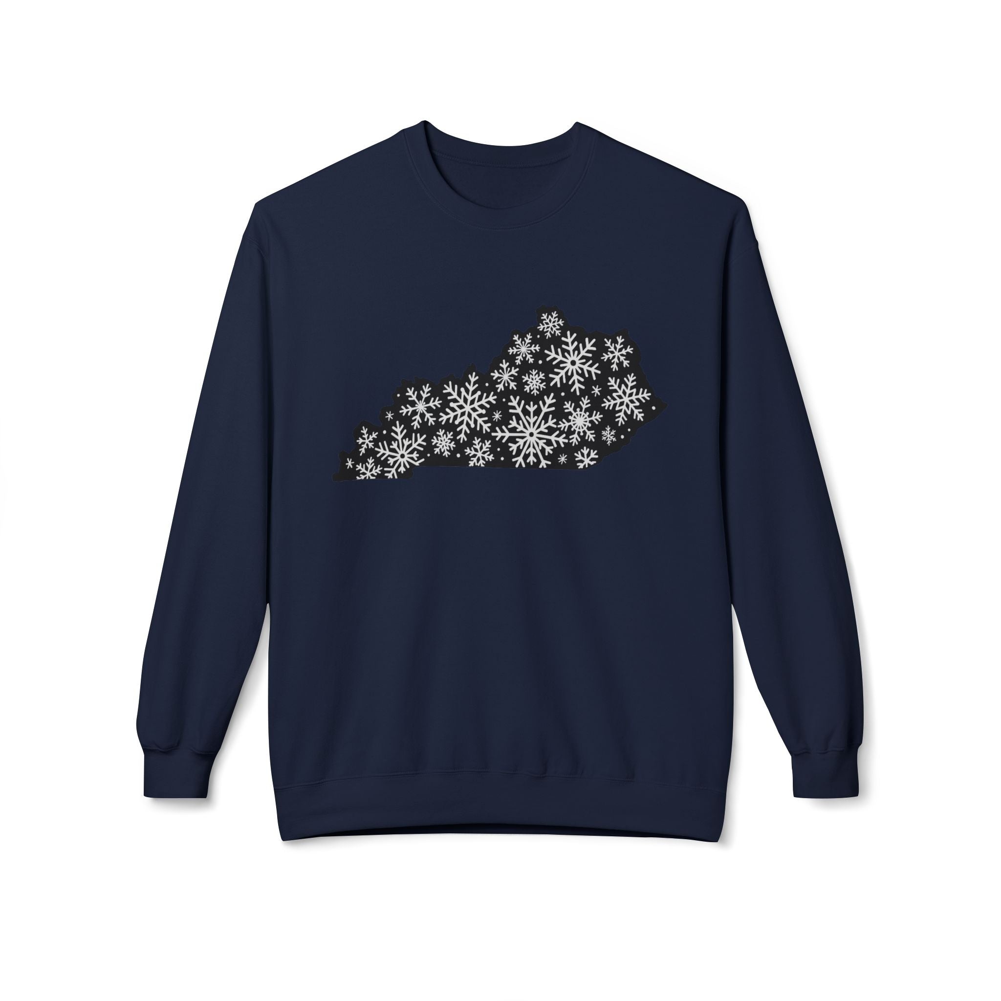 Snowflakes Over Kentucky Winter Sweatshirt