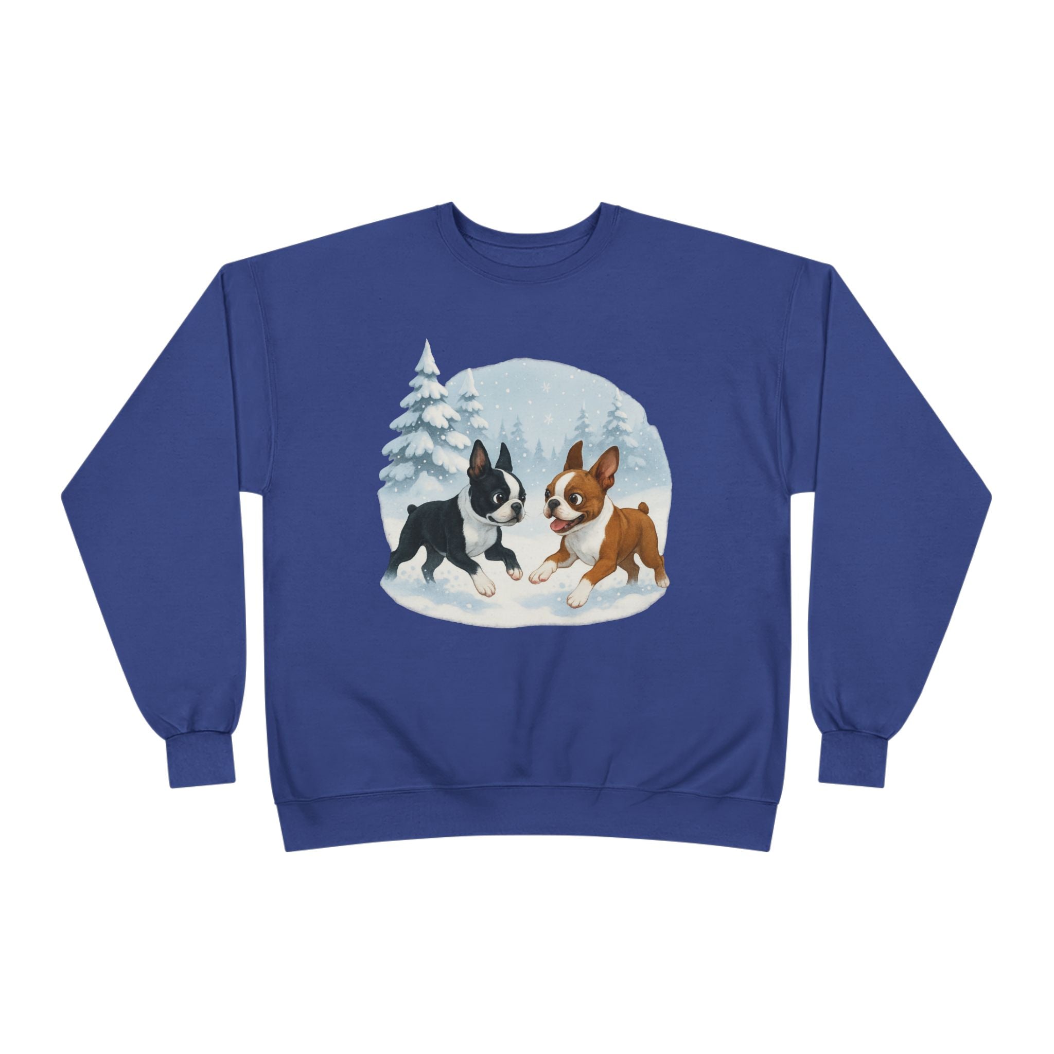 Boston Terriers Winter Wonderland Sweatshirt