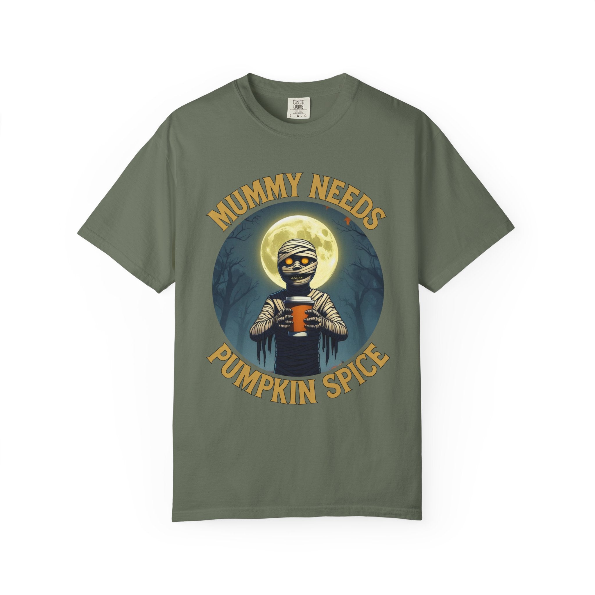 Mummy Needs Pumpkin Spice Halloween T-Shirt