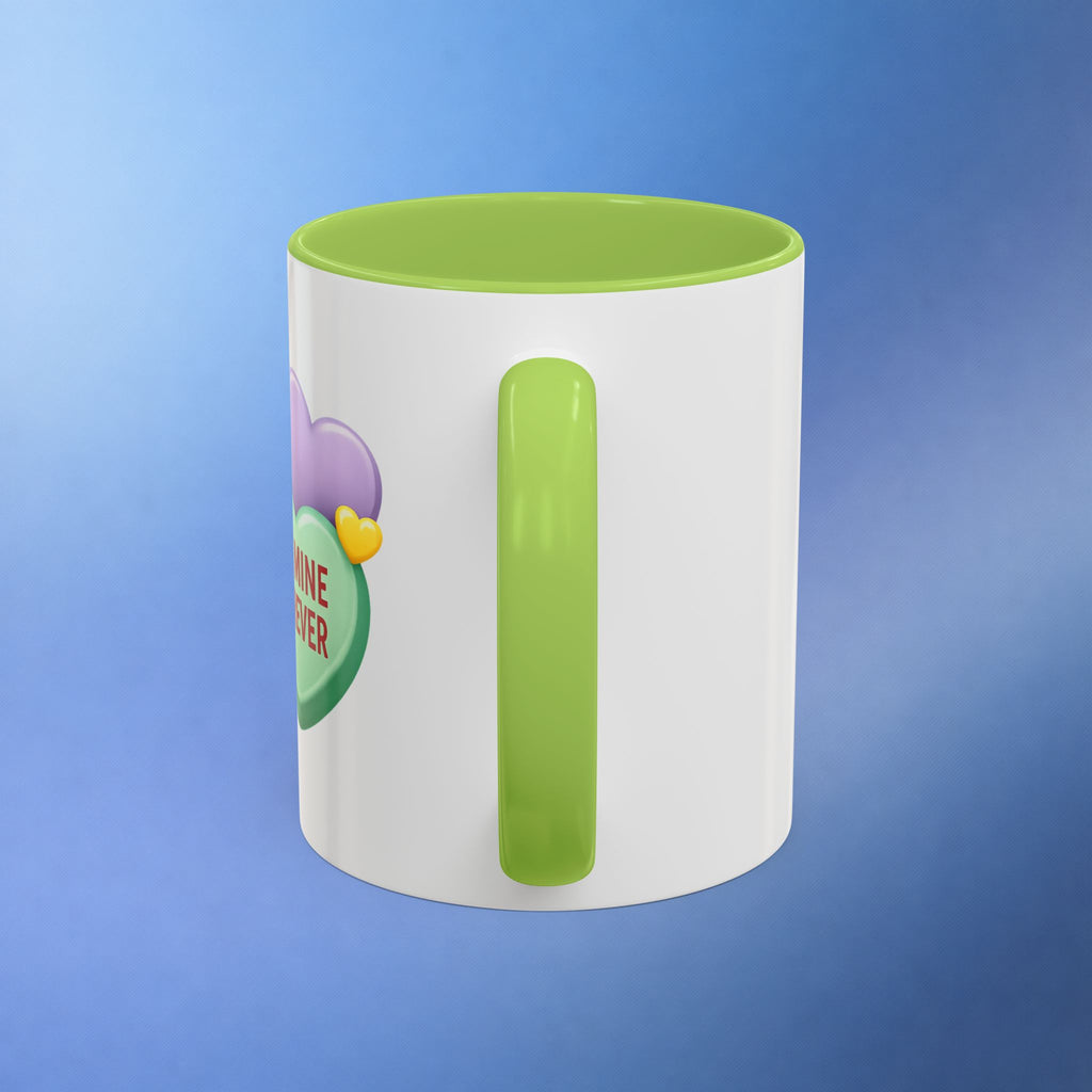 Be Mine Forever Valentine’s Day Mug – Cute Candy Heart Coffee Cup | Romantic Gift for Him or Her