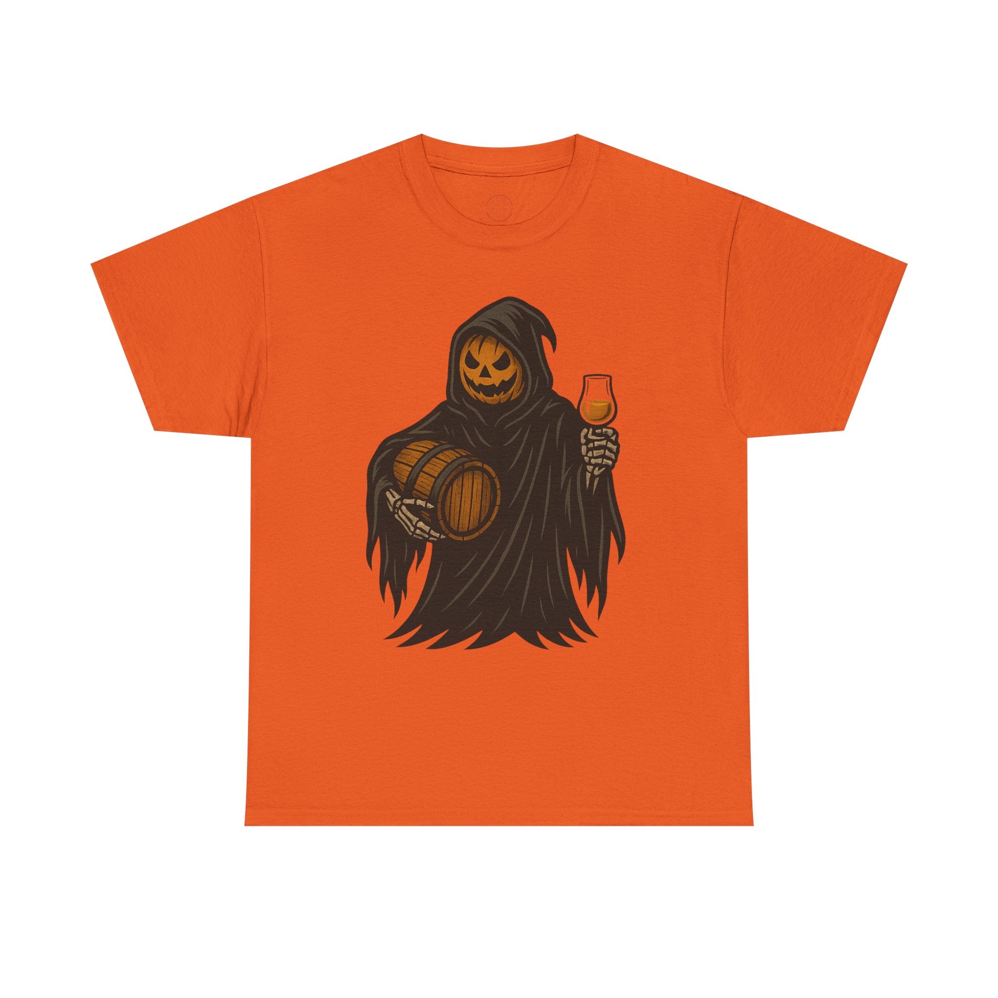 Pumpkin Reaper Bourbon Halloween T-Shirt