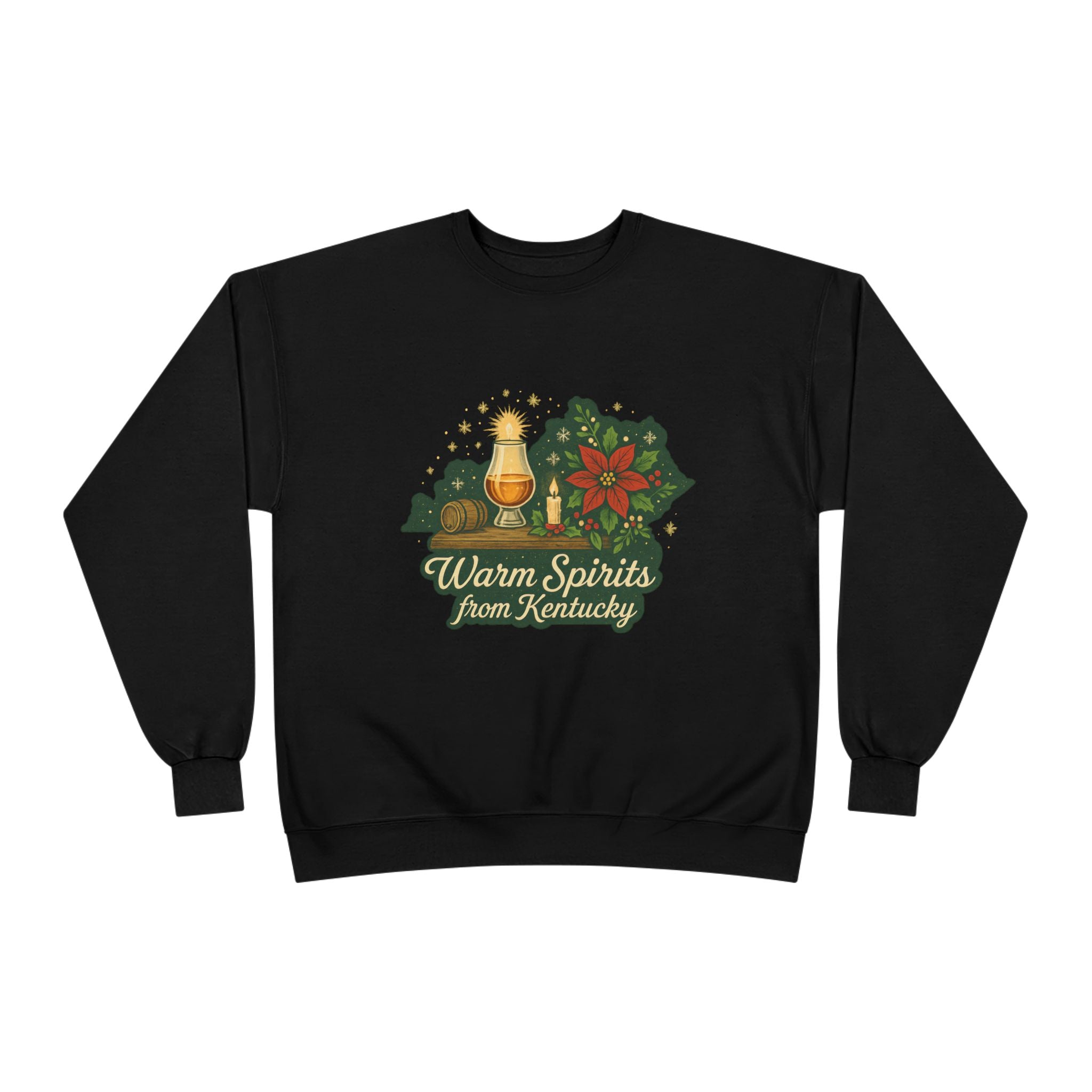 Warm Spirits from Kentucky - Christmas Sweatshirt
