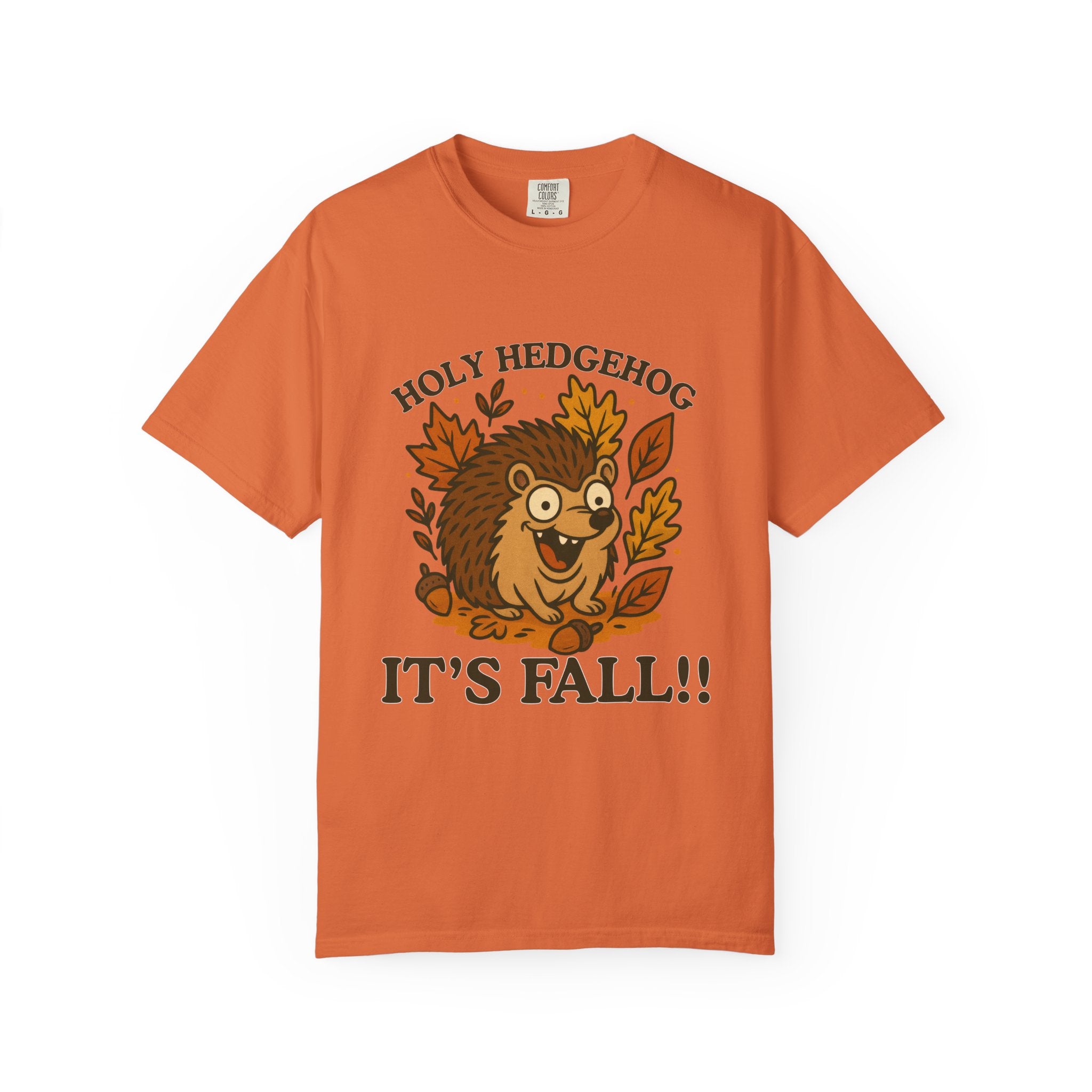 Holy Hedgehog It’s Fall – Funny Autumn Hedgehog Shirt