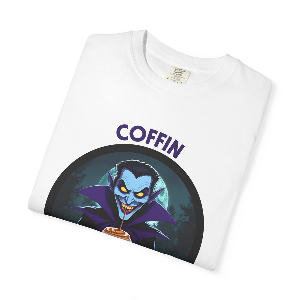 Coffin Break T-shirt (Even vampires need caffeine)