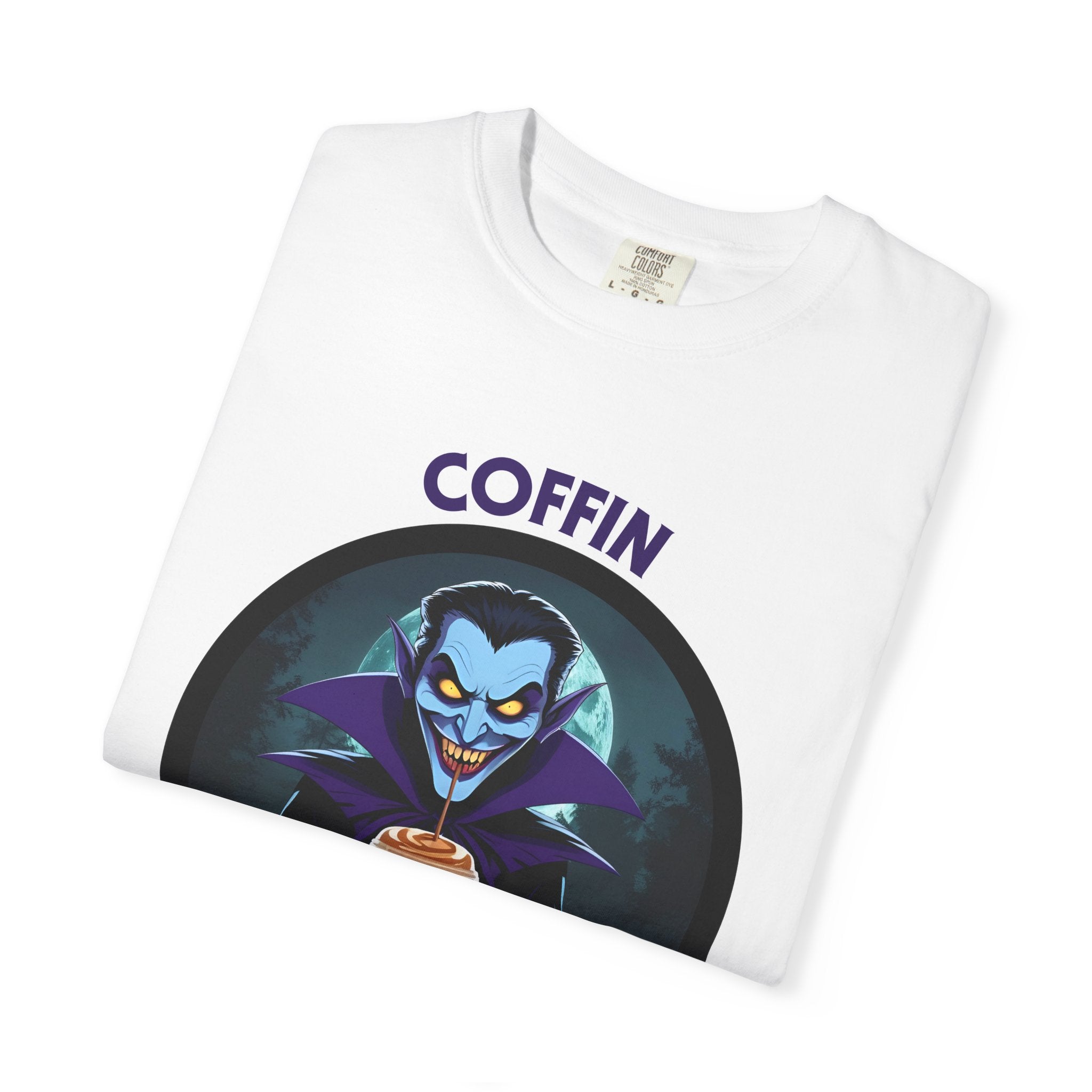 Coffin Break T-shirt (Even vampires need caffeine)
