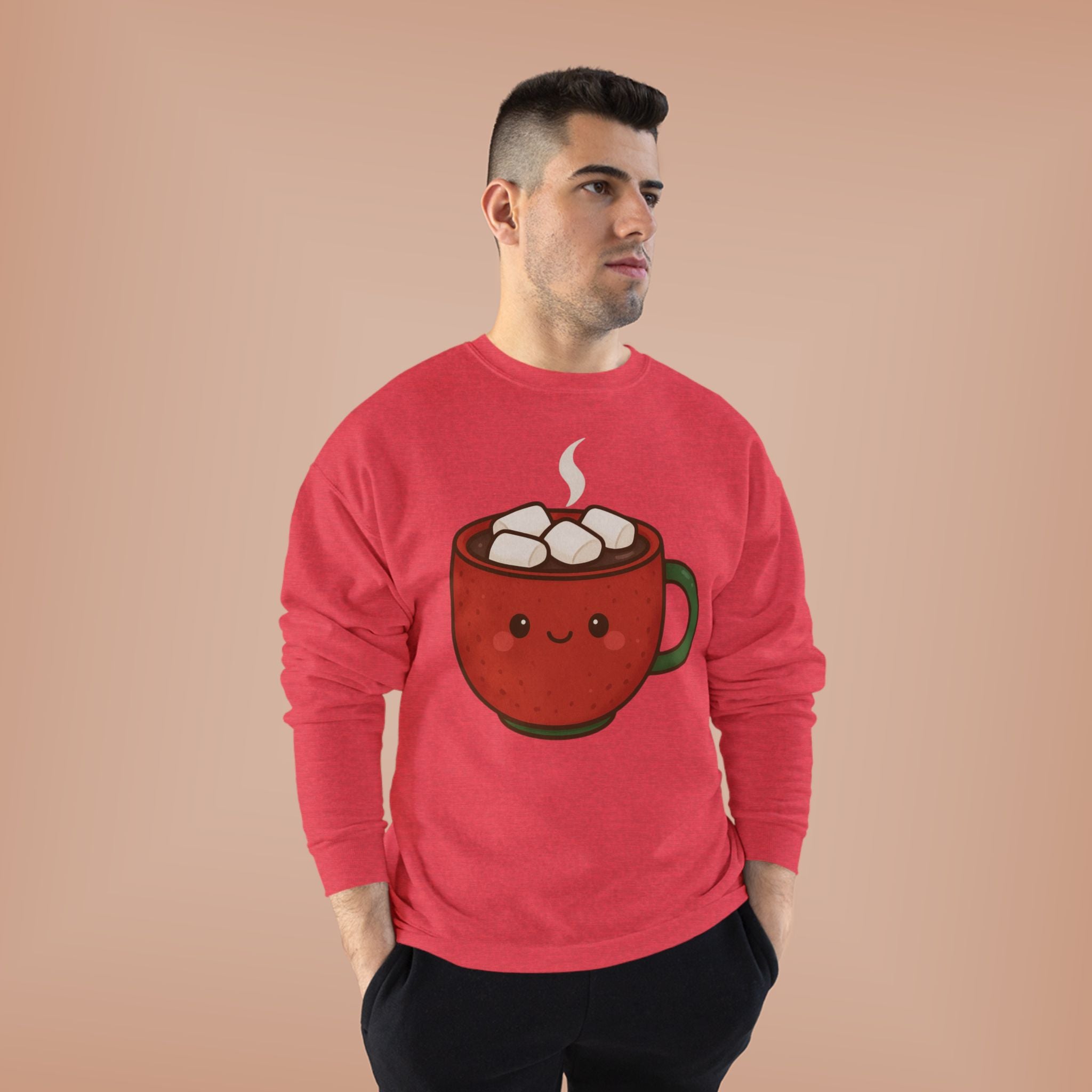 Cuddly Cocoa — Cozy Christmas Sweatshirt