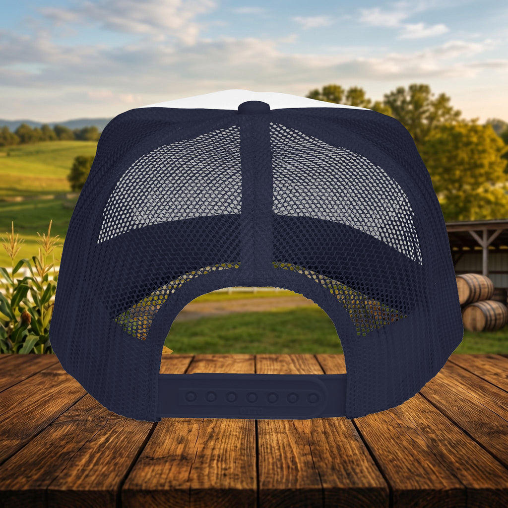 Bourbon Backroads Bluegrass Kentucky Trucker Hat | Southern Country Cap
