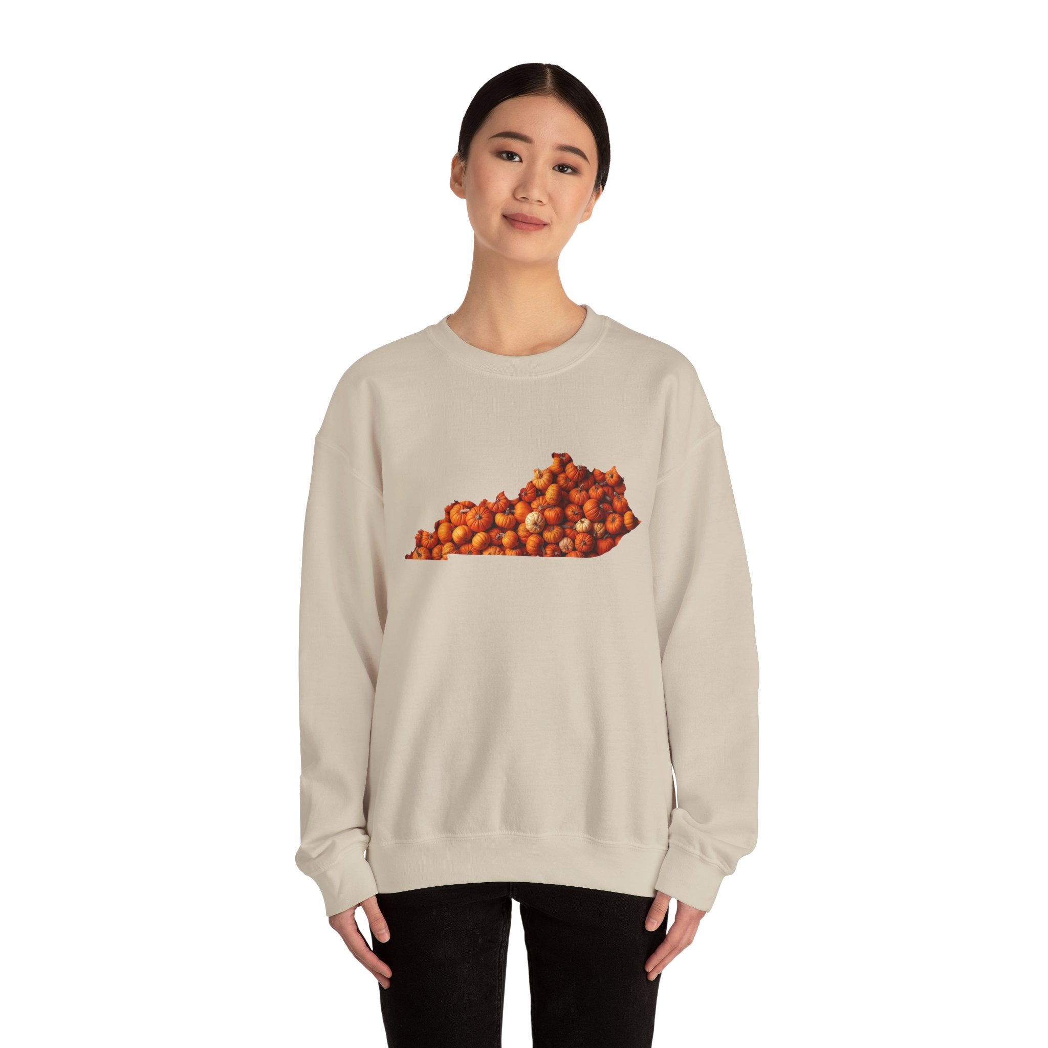 Kentucky Pumpkin Patch Fall Sweatshirt – Cozy Autumn State Pride Pullover