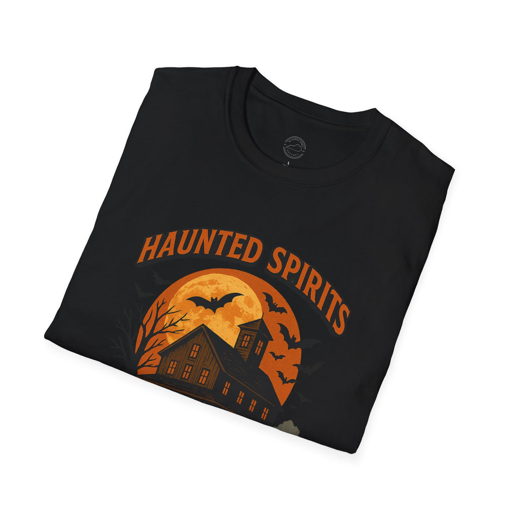 Haunted Spirits Kentucky Bourbon Halloween T-Shirt