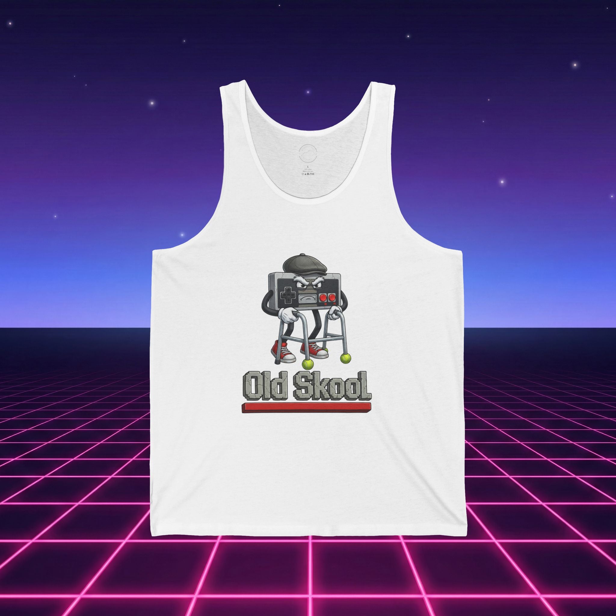Old Skool Retro Gaming Tank Top – Vintage Controller Gamer Graphic Tank
