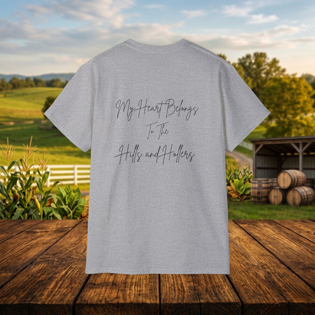 My Heart Belongs to the Hills and Hollers | Kentucky T-Shirt