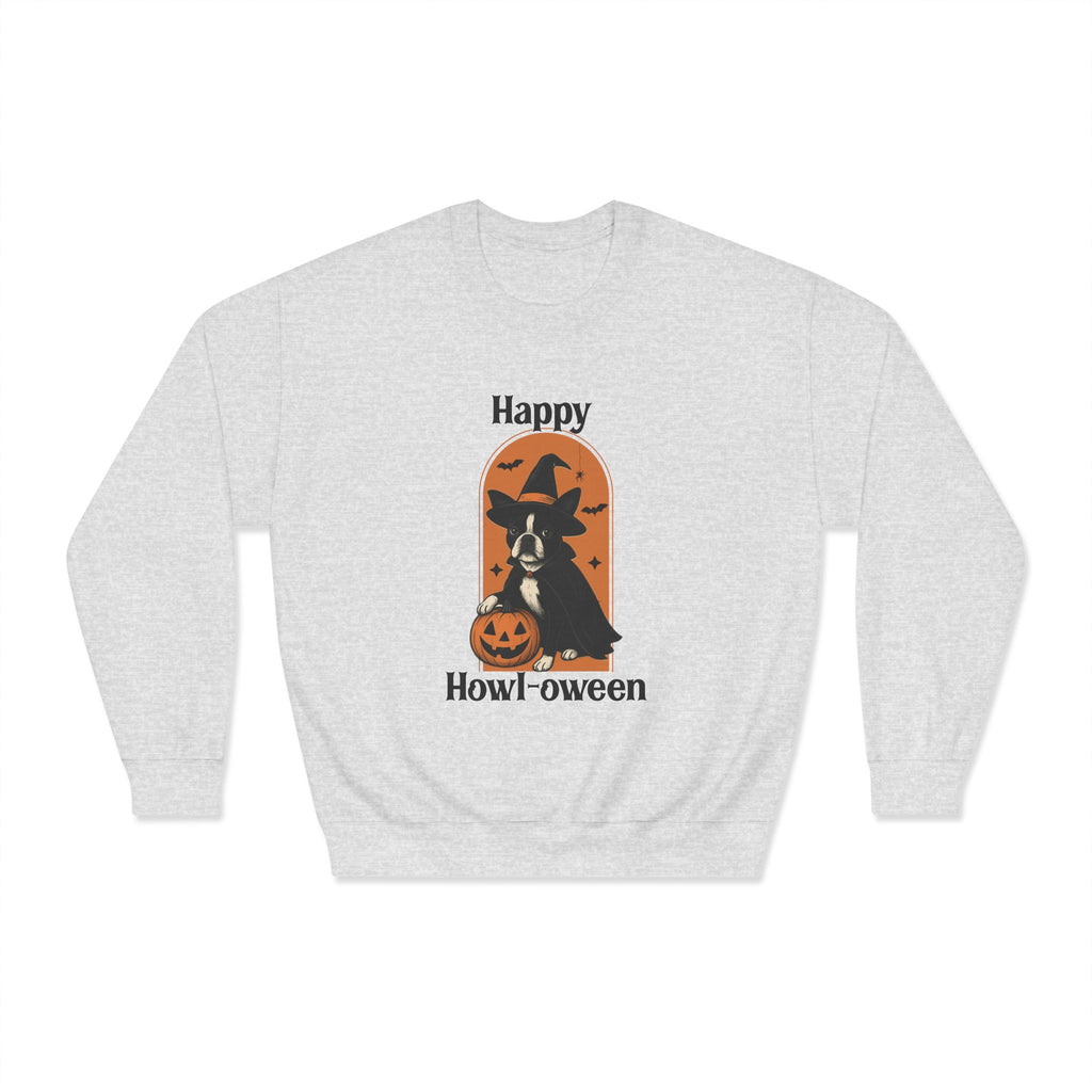 Happy Howl-Oween (Halloween Sweatshirt For Dog Lovers)