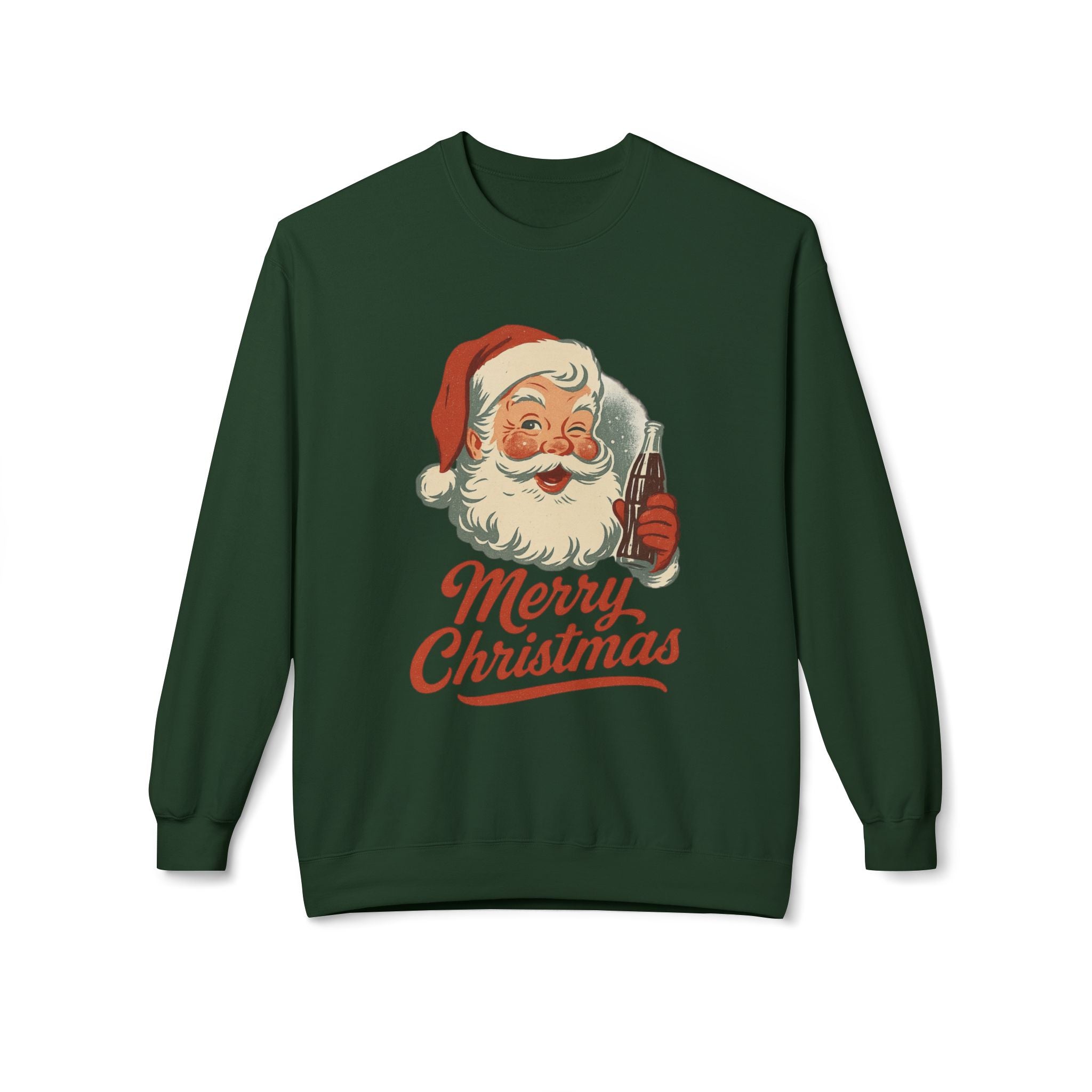 🎅 Vintage Santa “Merry Christmas” Sweatshirt