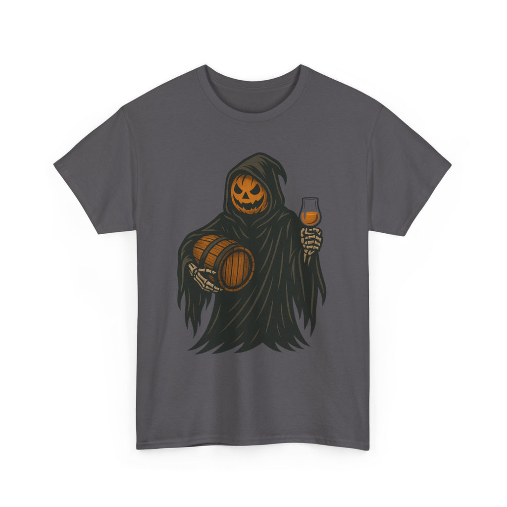 Pumpkin Reaper Bourbon Halloween T-Shirt