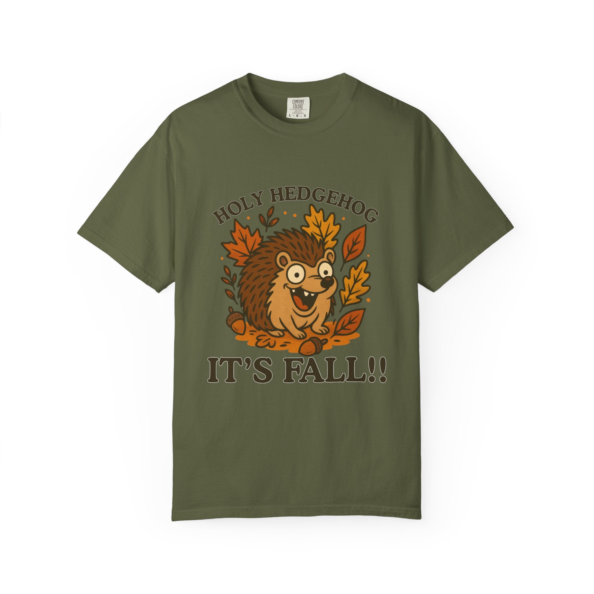 Holy Hedgehog It’s Fall – Funny Autumn Hedgehog Shirt