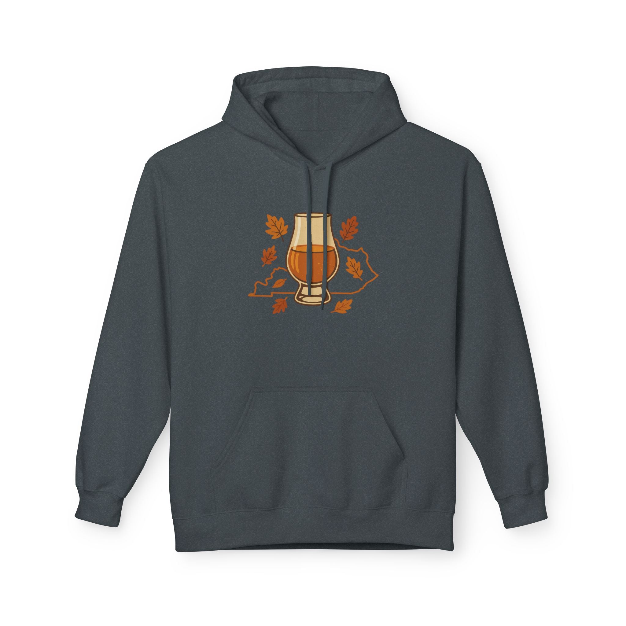 Kentucky Bourbon & Autumn Leaves Sweatshirt