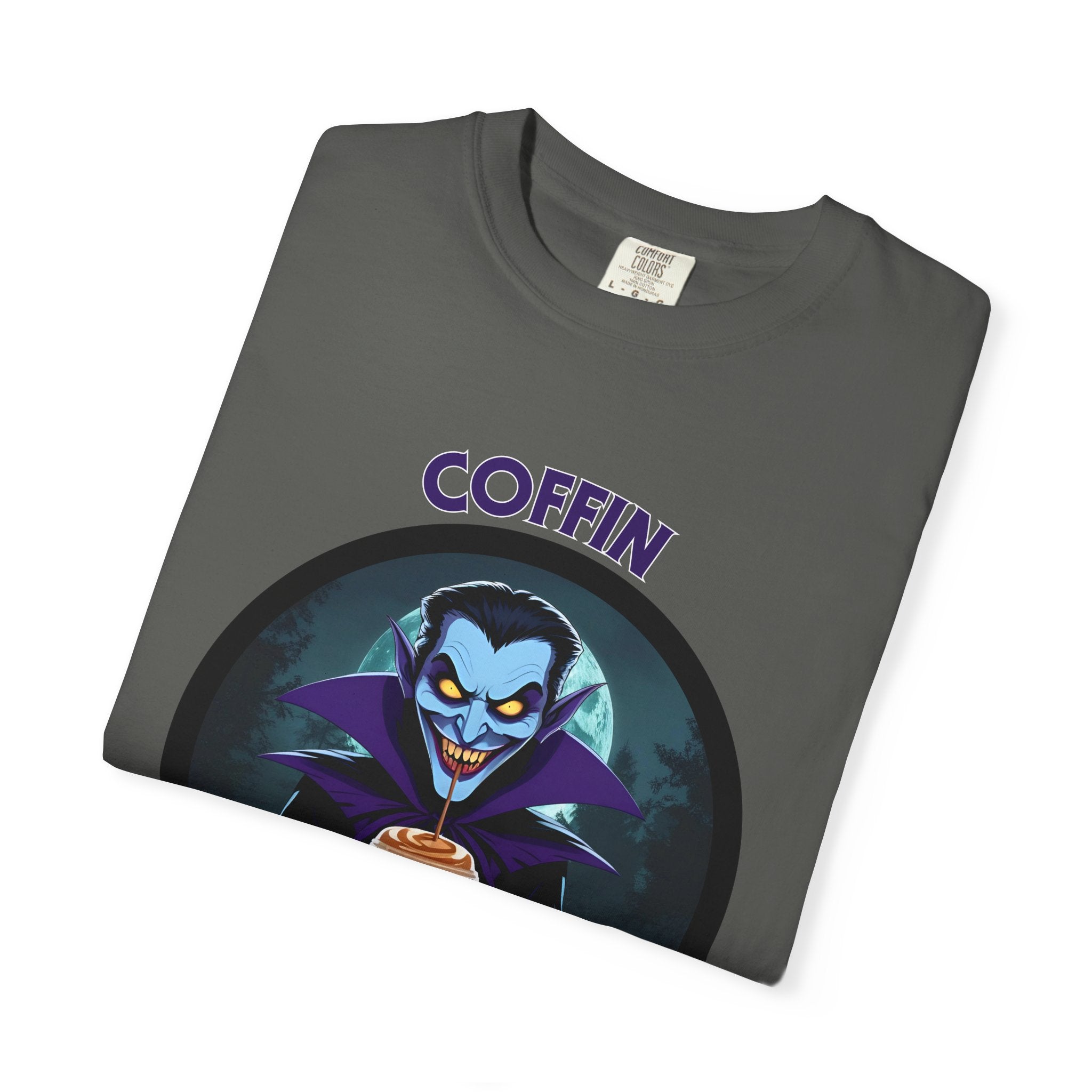 Coffin Break T-shirt (Even vampires need caffeine)