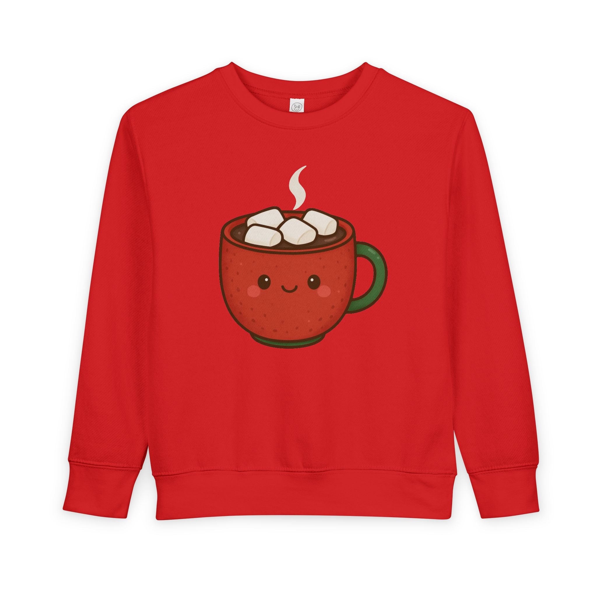 🎄 Cuddly Cocoa – Adorable Christmas Toddler Sweatshirt