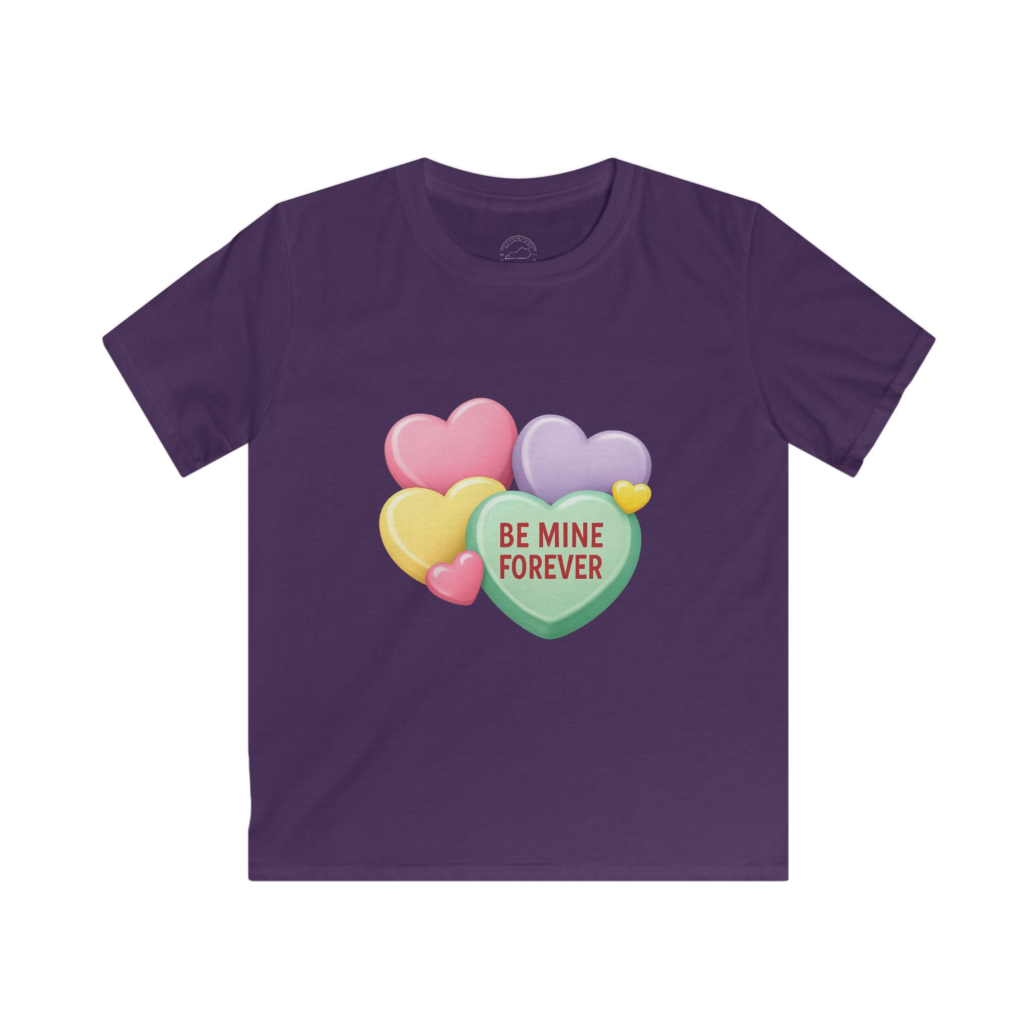 Be Mine Forever Kids Valentine’s Day Shirt – Cute Candy Heart Love Tee for Boys & Girls