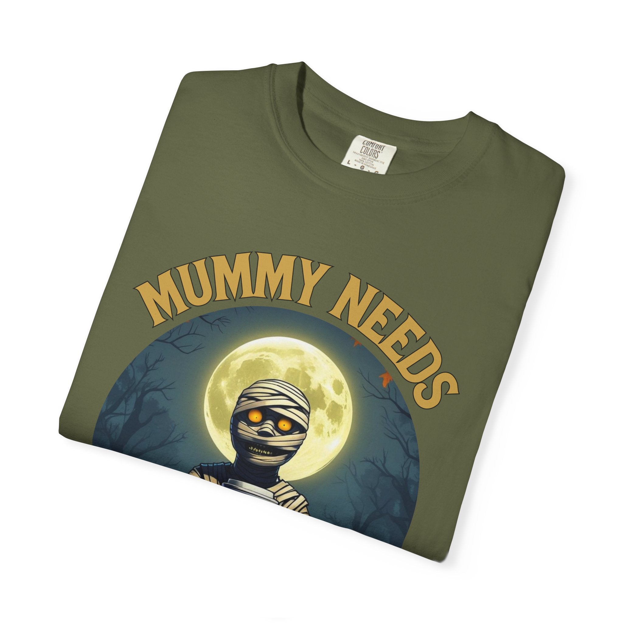 Mummy Needs Pumpkin Spice Halloween T-Shirt