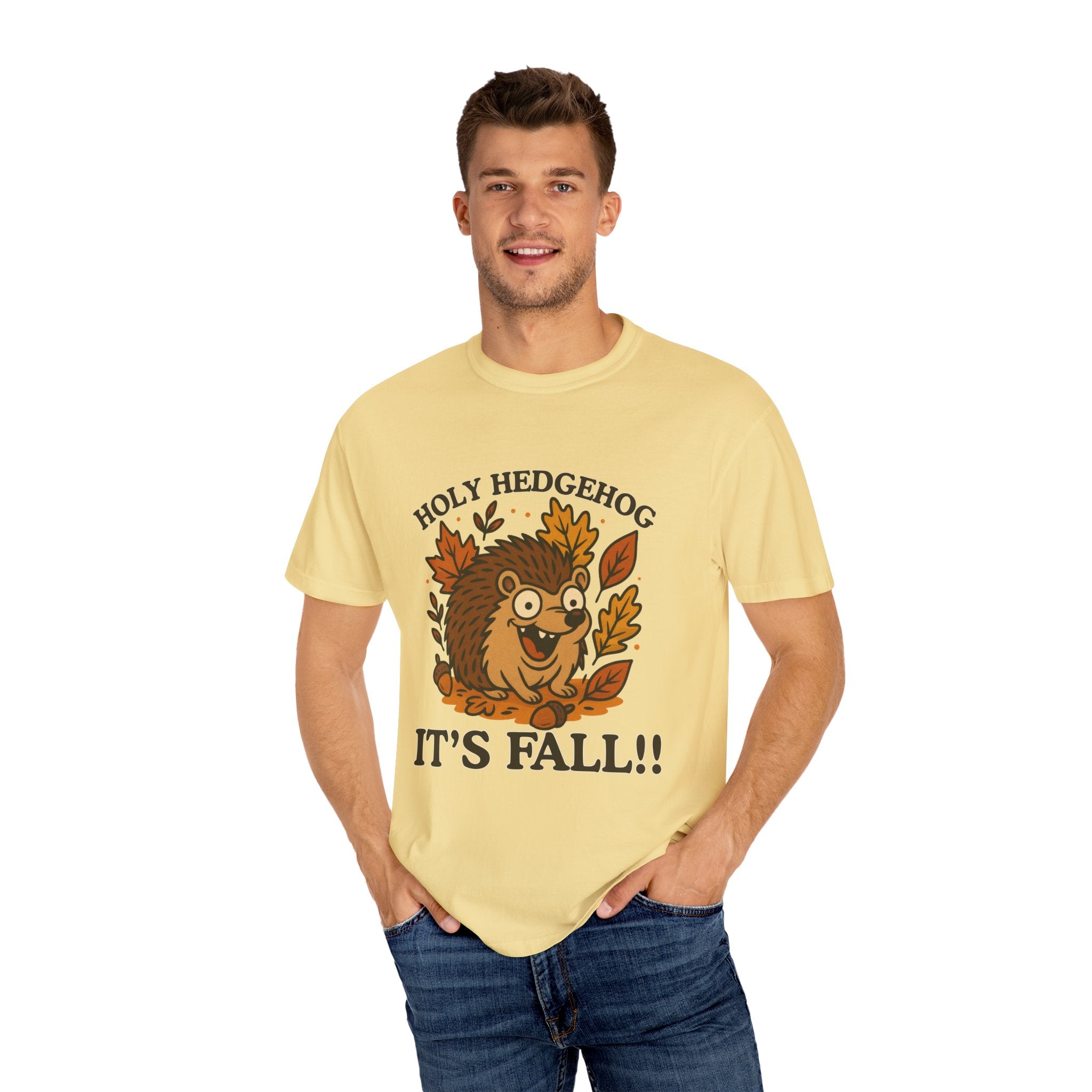 Holy Hedgehog It’s Fall – Funny Autumn Hedgehog Shirt