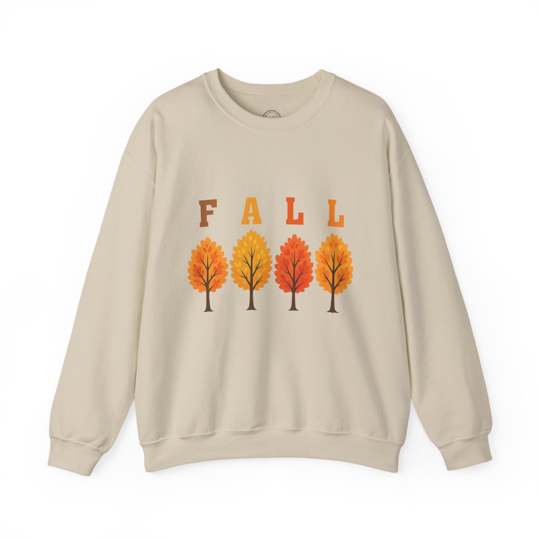 FALL Leaves Sweatshirt – Cozy Autumn Vibes with Rustic Charm | Bluegrass Spirit Apparel