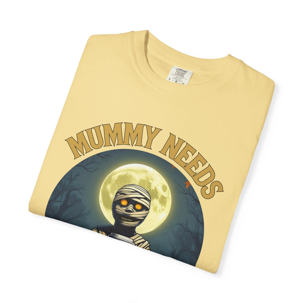 Mummy Needs Pumpkin Spice Halloween T-Shirt