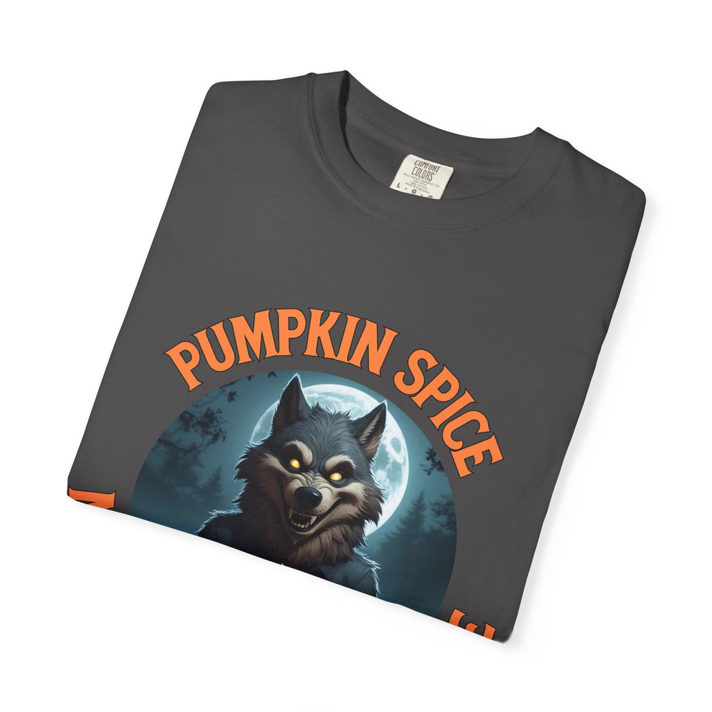 Pumpkin Spice Werewolf Halloween Shirt – Fall Coffee Lovers Tee