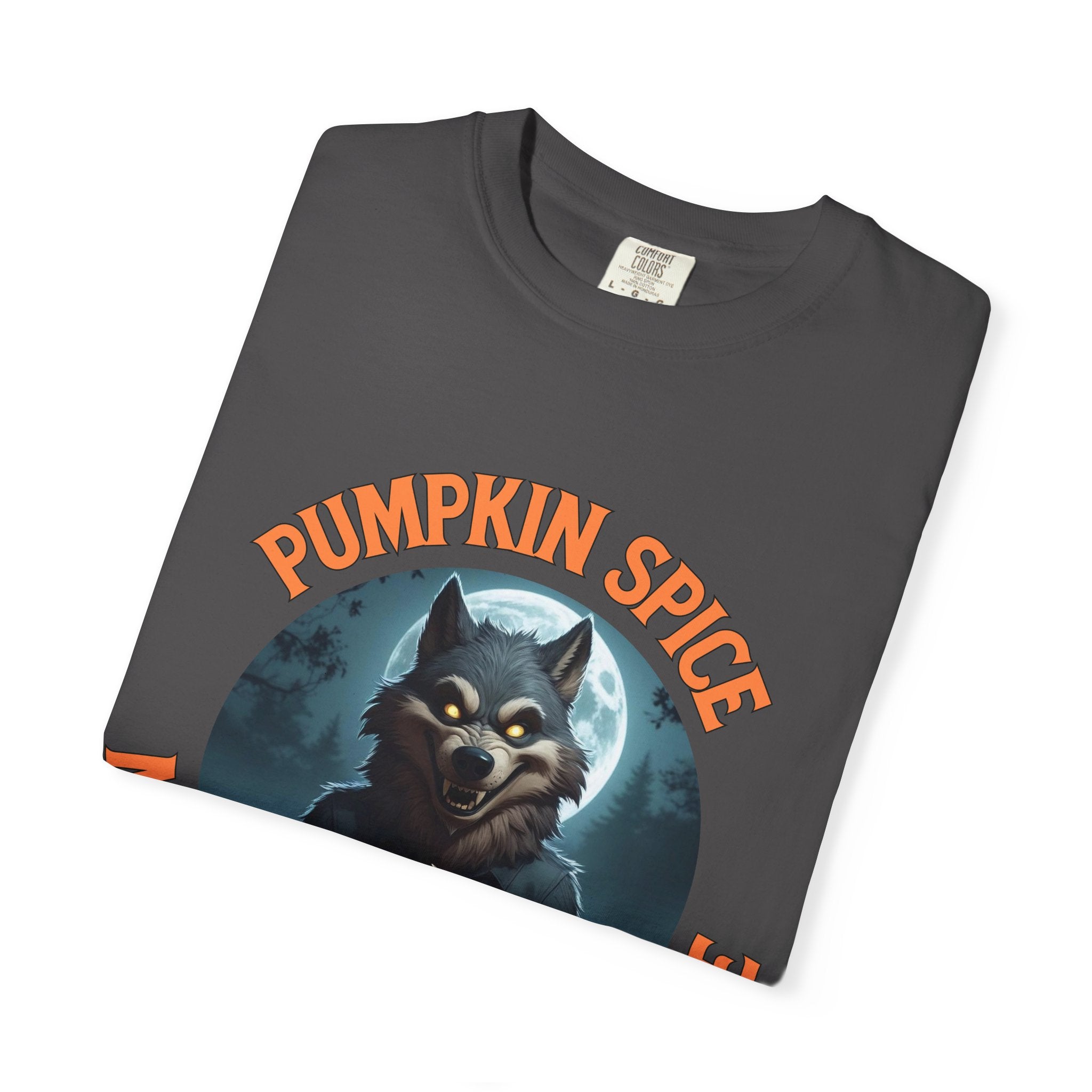 Pumpkin Spice Werewolf Halloween Shirt – Fall Coffee Lovers Tee