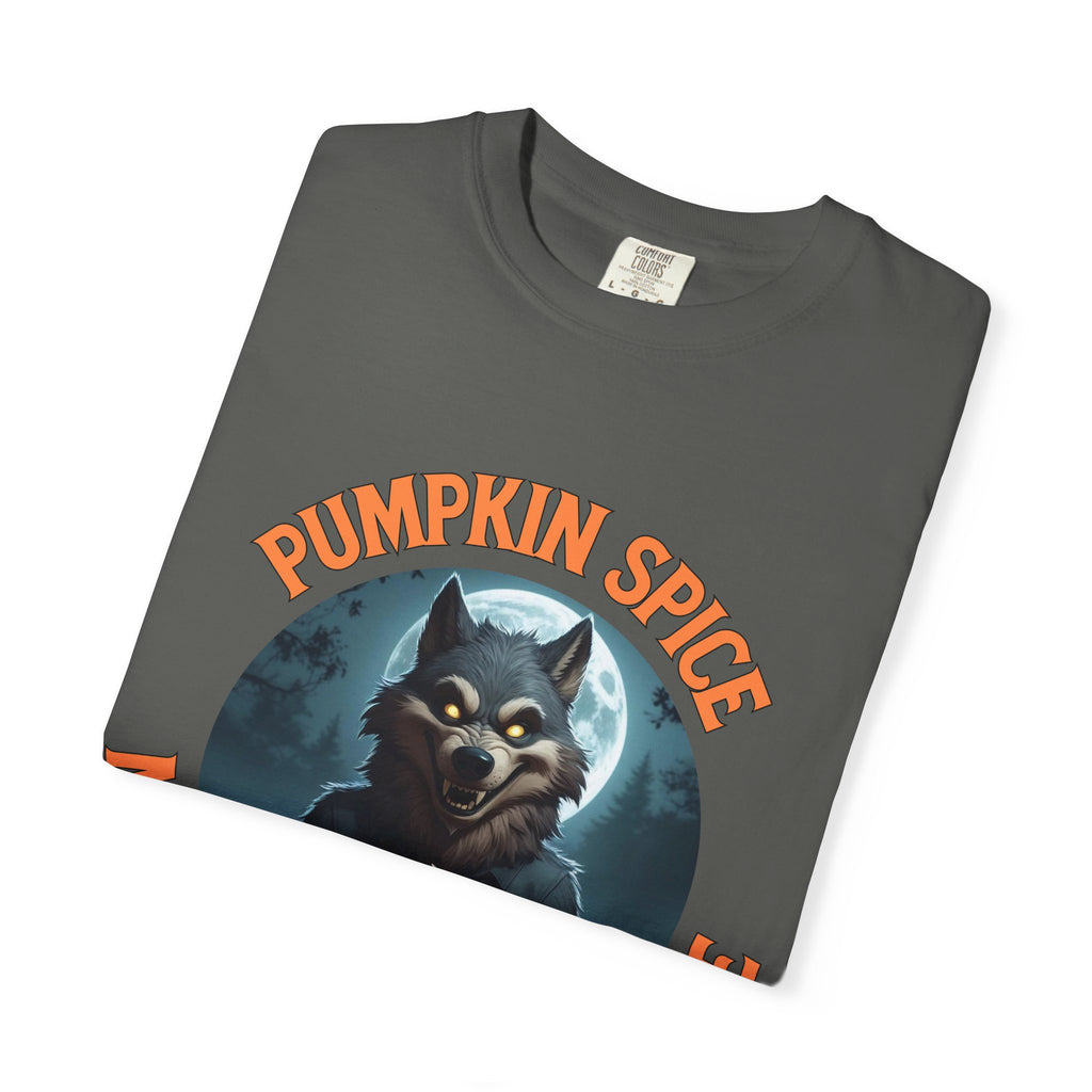 Pumpkin Spice Werewolf Halloween Shirt – Fall Coffee Lovers Tee